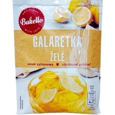 Галаретка Bakello вкус лимон 75 г