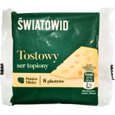 Сир тостовий Swiatowid 8 пластинок 130 г