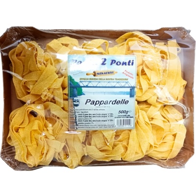 Макарони Pasta 2 Ponti папарделле яєчні 500 г