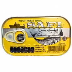 Сардина шматками в олії M&K Safi 125 г