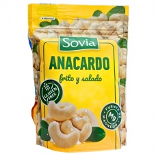 Горіхи кешью Sovia смажені та солоні 150 г