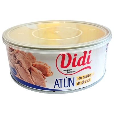 Філе тунця в соняшниковій олії Didi 750 г Філе тунця в соняшниковій олії Didi 750 г