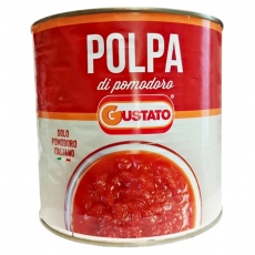  Томаты измельченные в собственном соку Gustato 2550 г