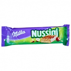 Вафлі Milka Nussini з фундуком 32 г
