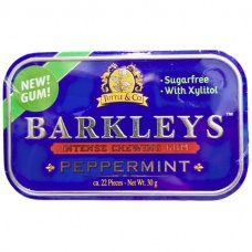 Жувальна гумка без цукру Barkleys зі смаком м’яти 30 г
