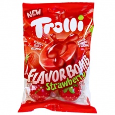 Желейні цукерки Trolli Flavor Bomb Strawberry 75 г