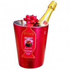 Подарочный набор Witors Il Boero Originale конфеты вишня в ликере и бутылка игри..