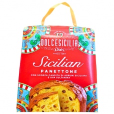 Панеттоне Dais Dolce з цукатами цитрусових та родзинками 750 г