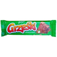 Вафельний батончик Goplana Grzeski з горіховим кремом 36 г