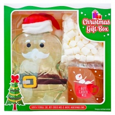 Подарунковий набір Becky’s Christmas Gift Box банка-Санта какао і маршмеллоу