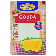 Сир гауда Wloszczowa Gouda нарізаний 400 г