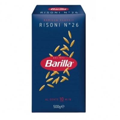 Макарони Barilla Risoni 100% італійська мука 0,5кг