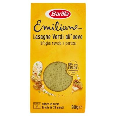 Лазань Barilla Emiliane Lasagne Verdi all Uovo 0.5 кг