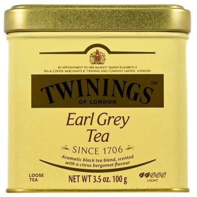 Чорний чай Twinings earl grey 100 г