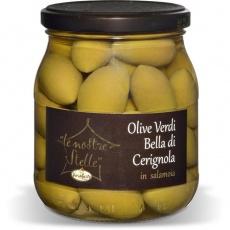 Оливки зелені Varia Gusto bella di cerignola 0,53кг