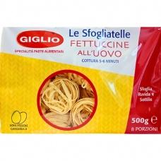 Макароны яичные Giglio Fettuccine all uovo 500 г