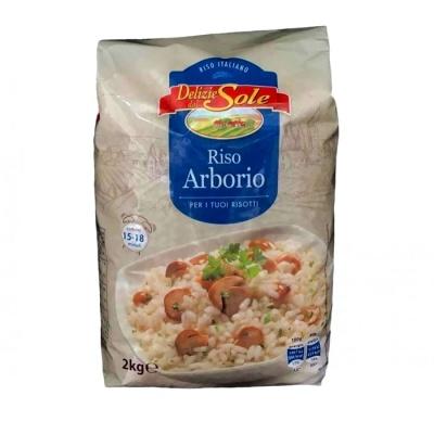 Рис Delizie dal Sole Riso superfino Arborio 2 кг (надтонкий)