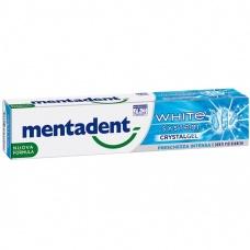 Зубная паста Mentadent White system отбеливающая 75мл