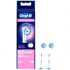 Сменная насадка Oral B sensitive Clean для электрической зубной щетки 2шт