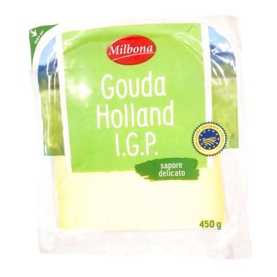 Сыр твердый Milbona Gouda olandese 450г