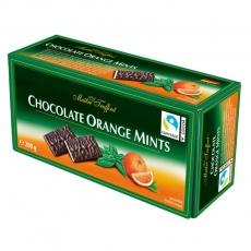Конфеты шоколадные Maitre Truffout с мятой и апельсином 200г