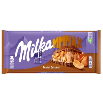 Шоколад Milka з арахісом та карамеллю 276 г