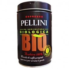 Кава мелена Pellini Bio Arabica 100% Organic 250 г