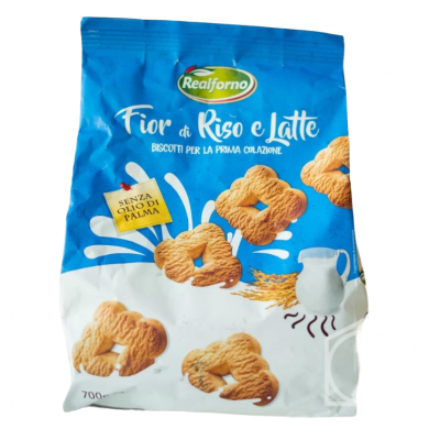 Печенье Realforno Fior di Riso e Latte 0.7 кг