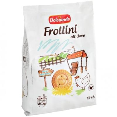 Печенье Dolciando Frollini all uovo 700 г