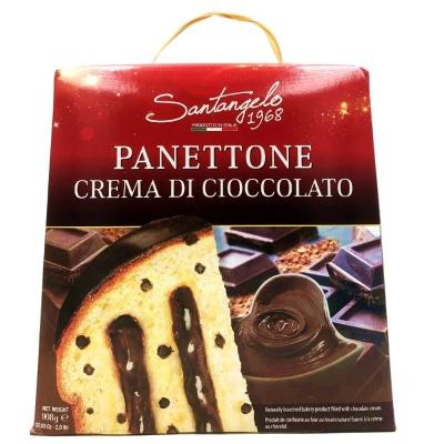 Панеттон Santangelo alla crema di cacao з шоколадом 908 г