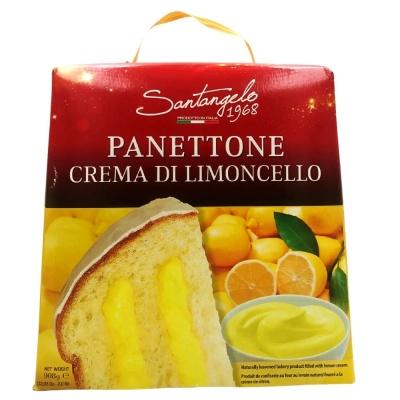 Панеттон Santangelo alla crema di limone з лимонним кремом 908 г