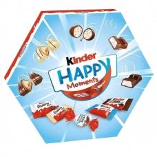 Цукерки Kinder Happy Moments mini mix 161г