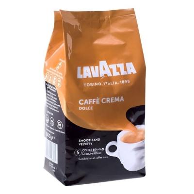 Кава в зернах Lavazza Caffe crema dolce 1кг