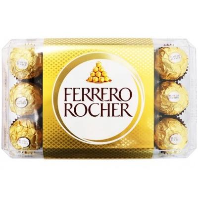 Цукерки шоколадні Ferrero Rocherгold Edition 375г