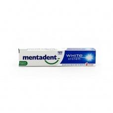 Зубна паста Mentadent White System 75мл