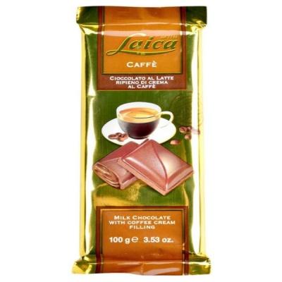 Шоколад Laica Milk Chocolate with Coffee 100г