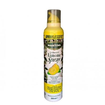 Оливкова олія спрей Mantova extra vergine з лимоном 250мл