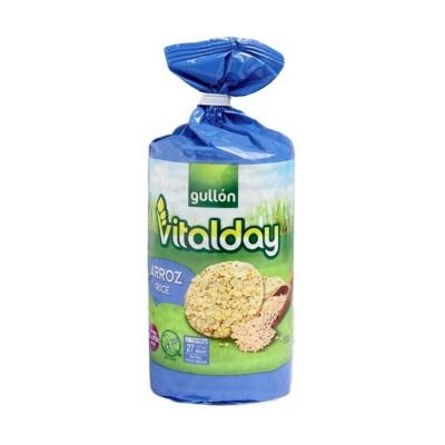 Хлебцы Gullon Vitalday рисовые без глютена 130г