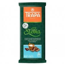 Шоколад Trapa молочный без сахара и глютена 75г
