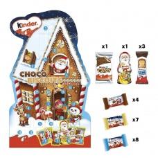 Адвент Kinder choco biscuits календарь 210г