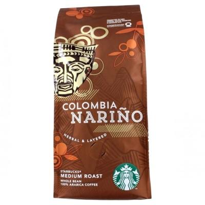 Кава Starbucks Colombia Narino в зернах 250г
