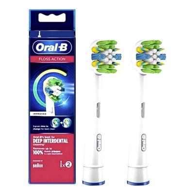 Сменные насадки Oral-B Floss Action для электрической зубной щетки 2шт