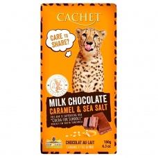 Шоколад Chachet молочний з карамеллю та морською сіллю180г