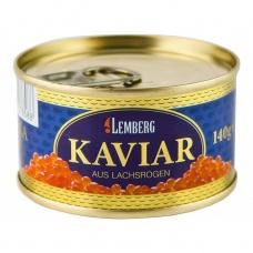 Икра красная Lemberg kaviar лососевая 140г