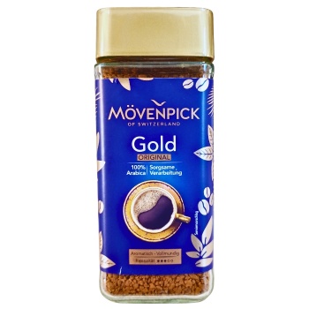 Кава Movenpick Gold розчинна 100 г