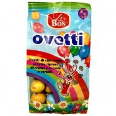 Цукерки Le Bon Ovetti шоколадні яйця 400г
