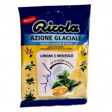 Льодяники Ricola з лимоном і мятою без цукру 70г