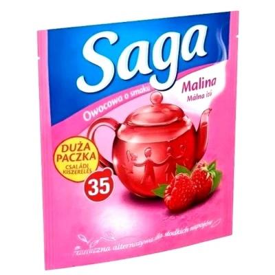 Чай Saga малиновый 35 порций