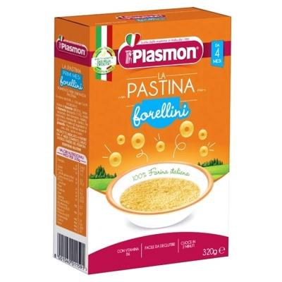 Детские макароны Plasmon La Pastina Forellini от 4 месяцев 320г