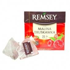Чай Remsey малина та полуниця 20 пакетиків